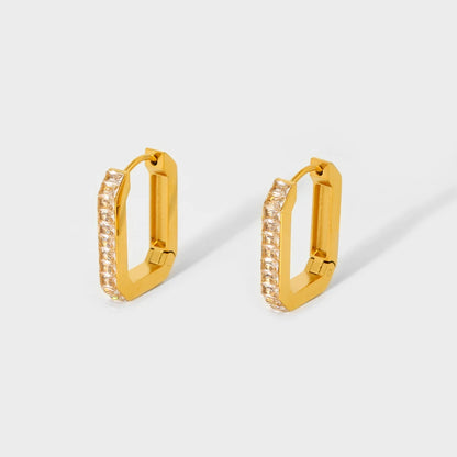 Krizia Huggie Earrings